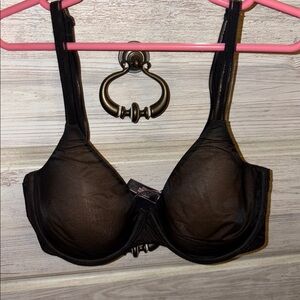 Victoria's Secret Black Lined Perfect Coverage Bra